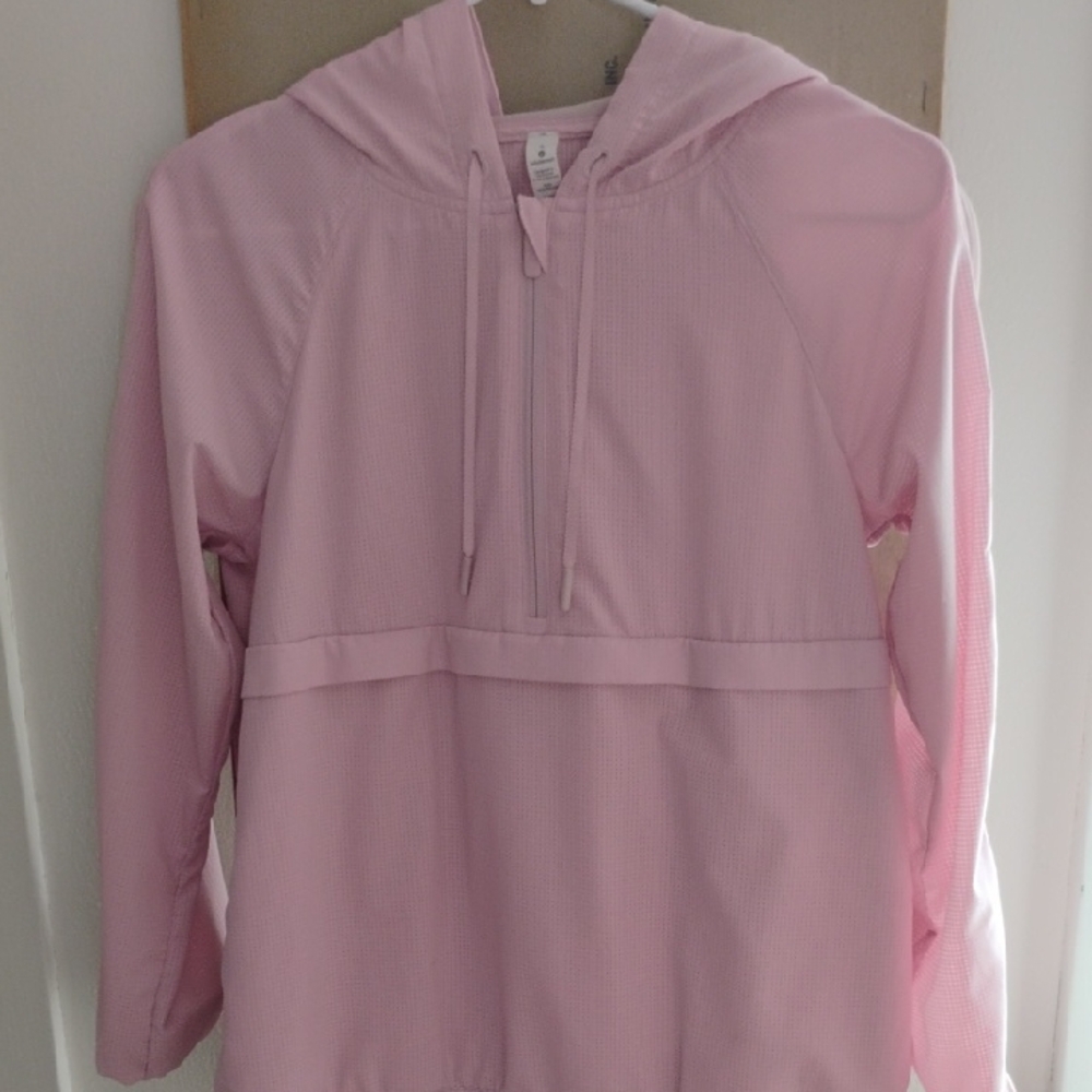 Lululemon Athletica Light Pink Half Zip